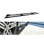 Maxton Design Seitenschweller Ansatz für V.1 / V1 für VW Golf 7 R / R-Line Facelift schwarz Hochglanz