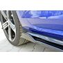Maxton Design Seitenschweller Ansatz für V.1 / V1 für VW Golf 7 R / R-Line Facelift schwarz Hochglanz