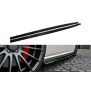 Maxton Design Seitenschweller Ansatz für VW POLO MK5 GTI Facelift schwarz Hochglanz