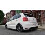Maxton Design Seitenschweller Ansatz für VW POLO MK5 GTI Facelift schwarz Hochglanz