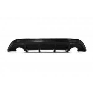 Maxton Design Heckdiffusor Ansatz für Ford Focus ST Mk2 FL schwarz Hochglanz