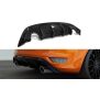 Maxton Design Heckdiffusor Ansatz für Ford Focus ST Mk2 FL schwarz Hochglanz