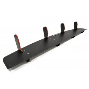Maxton Design Heckschürze für & Heck Ansatz Flaps Diffusor für Audi A6 S-Line C7 (auspuffendrohr 2x1)