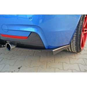 Maxton Design Heckdiffusor Ansatz für Heckschürze für & Heck Ansatz Flaps Diffusor für BMW 4er F32 M Paket