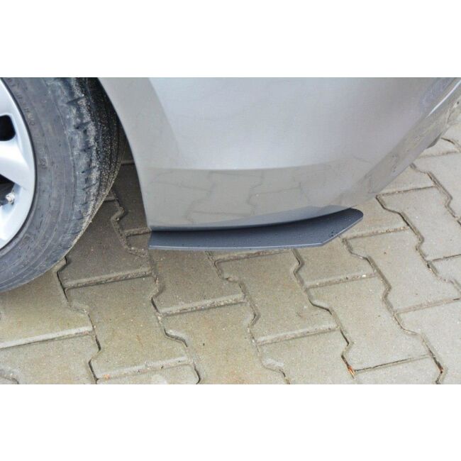 Maxton Design MAZDA 3 MK2 SPORT (vor Facelift) Heckdiffusor Ansatz für Heckschürze für & Heck Ansatz Flaps Diffusor für