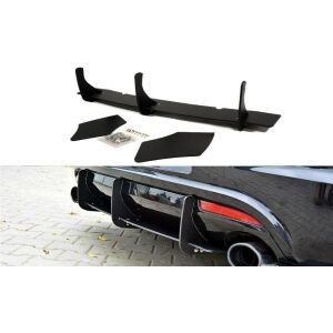 Maxton Design VW SCIROCCO R Heckdiffusor Ansatz für Heckschürze für & Heck Ansatz Flaps Diffusor für