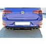 Maxton Design Heckdiffusor Ansatz für Heckschürze für VW GOLF 7 R Facelift