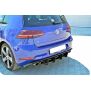 Maxton Design Heckdiffusor Ansatz für Heckschürze für VW GOLF 7 R Facelift