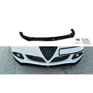 Maxton Design Front Ansatz für V.1 / V1 Alfa Romeo Giulietta schwarz Hochglanz