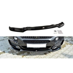 Maxton Design Front Ansatz für V.1 / V1 BMW X6 F16 M Paket schwarz Hochglanz