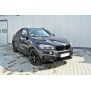 Maxton Design Front Ansatz für V.1 / V1 BMW X6 F16 M Paket schwarz Hochglanz