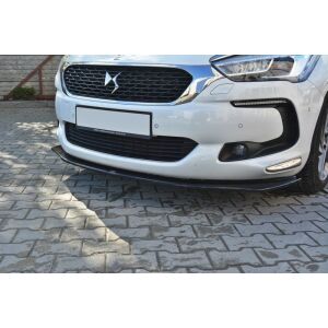 Maxton Design Front Ansatz für V.2 / V2 CITROEN DS5 FACELIFT schwarz Hochglanz