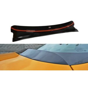 Maxton Design Verlängerung MotorHaube Ford Focus Mk3 / Mk3 FL / ST / RS schwarz Hochglanz