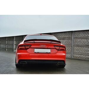 Maxton Design Spoiler CAP für AUDI A7 S-LINE...