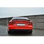 Maxton Design Spoiler CAP für AUDI A7 S-LINE (FACELIFT) schwarz Hochglanz