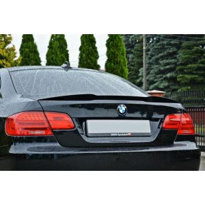 Maxton Design Spoiler CAP für BMW 3er E92 M Paket schwarz Hochglanz