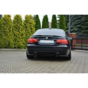 Maxton Design Spoiler CAP für BMW 3er E92 M Paket schwarz Hochglanz