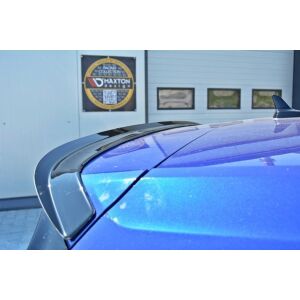 Maxton Design Spoiler CAP V.1 / V1 für Volkswagen Golf 7 / 7 Facelift R / R-Line / GTI  schwarz Hochglanz