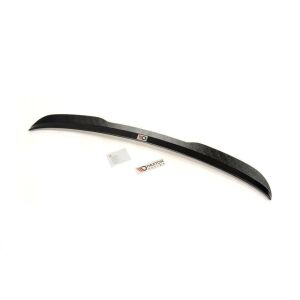 Maxton Design Spoiler CAP für VW Golf 7 / 7 Facelift R / R-Line Kombi schwarz Hochglanz