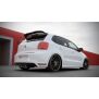 Maxton Design Spoiler CAP für VW POLO MK5 (R WRC LOOK) schwarz Hochglanz