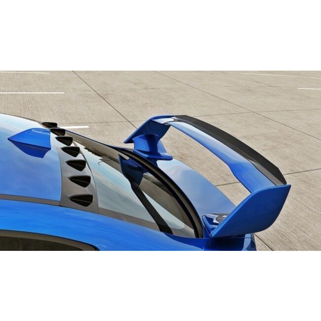 Maxton Design Heckscheiben Spoiler für Subaru WRX STI schwarz Hochglanz
