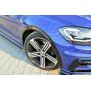 Maxton Design Kotflügelverlängerung VW Golf 7 R / R-Line Facelift schwarz Hochglanz