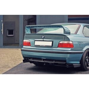 Maxton Design Heckdiffusor Ansatz für Heckschürze für BMW M3 E36