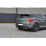 Maxton Design Heck Ansatz Flaps Diffusor für CITROEN DS5 FACELIFT, PREFACE schwarz Hochglanz