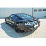 Maxton Design Heck Ansatz Flaps Diffusor für Ford Mustang GT Mk6  schwarz Hochglanz