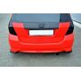 Maxton Design Heck Ansatz Flaps Diffusor für HONDA JAZZ MK1 schwarz Hochglanz