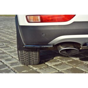 Maxton Design Heck Ansatz Flaps Diffusor für KIA SPORTAGE mk4 GT-Line schwarz Hochglanz