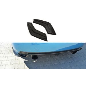 Maxton Design Heck Ansatz Flaps Diffusor für Subaru Impreza WRX STI 2009-2011 schwarz Hochglanz