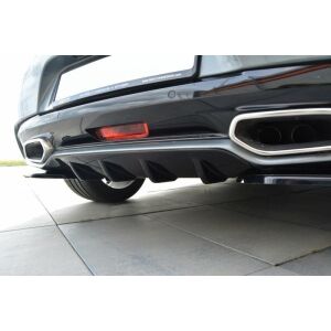 Maxton Design Heckdiffusor Ansatz für CITROEN DS5 schwarz Hochglanz