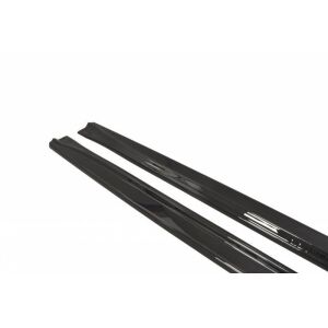 Maxton Design Seitenschweller Ansatz für CITROEN DS5 FACELIFT, PREFACE schwarz Hochglanz
