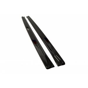 Maxton Design Seitenschweller Ansatz für CITROEN DS5 FACELIFT, PREFACE schwarz Hochglanz