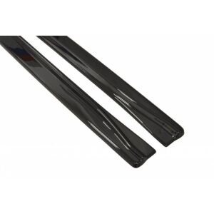 Maxton Design Seitenschweller Ansatz für CITROEN DS5 FACELIFT, PREFACE schwarz Hochglanz