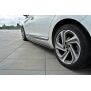 Maxton Design Seitenschweller Ansatz für CITROEN DS5 FACELIFT, PREFACE schwarz Hochglanz