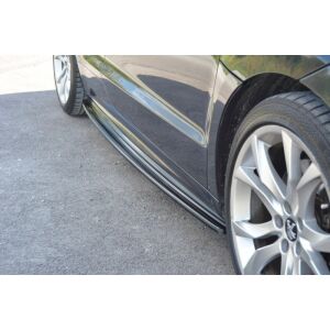 Maxton Design Seitenschweller Ansatz für PEUGEOT RCZ schwarz Hochglanz
