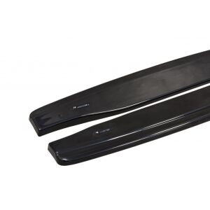 Maxton Design Seitenschweller Ansatz für PEUGEOT RCZ schwarz Hochglanz