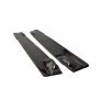 Maxton Design Seitenschweller Ansatz für Subaru Impreza WRX STI 2009-2011 schwarz Hochglanz