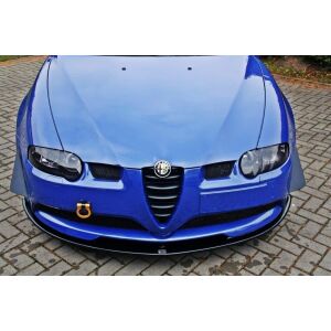 Maxton Design Front Ansatz für ALFA ROMEO 147 GTA schwarz Hochglanz