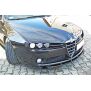 Maxton Design Front Ansatz für V.1 / V1 ALFA ROMEO 159 schwarz Hochglanz