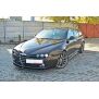 Maxton Design Front Ansatz für V.2 / V2 ALFA ROMEO 159 schwarz Hochglanz