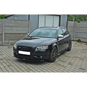 Maxton Design Front Diffuser V.2 / V2 Audi A4 B7 schwarz Hochglanz