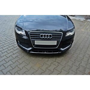 Maxton Design Front Diffuser V.1 / V1 Audi A4 B8 schwarz Hochglanz