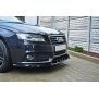 Maxton Design Front Diffuser V.1 / V1 Audi A4 B8 schwarz Hochglanz
