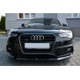 Maxton Design Front Ansatz V.1 / V1 für Audi S5 / A5 S-Line 8T FL schwarz Hochglanz