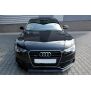 Maxton Design Front Ansatz V.1 / V1 für Audi S5 / A5 S-Line 8T FL schwarz Hochglanz