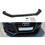 Maxton Design Front Ansatz V.2 / V2 für Audi S5 / A5 S-Line 8T FL schwarz Hochglanz