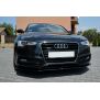 Maxton Design Front Ansatz V.2 / V2 für Audi S5 / A5 S-Line 8T FL schwarz Hochglanz